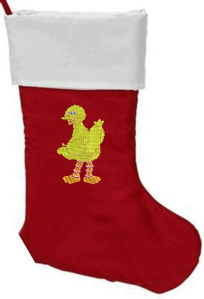 big bird stockings|custom bird stockings.